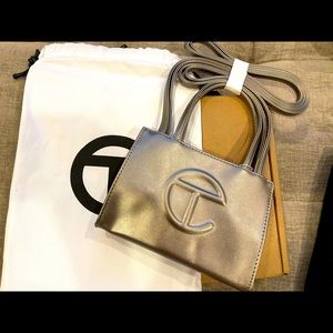 Small Bronze Telfar bag